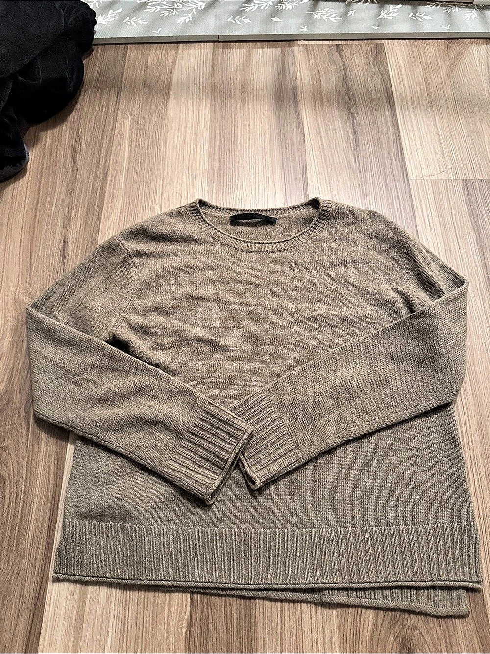 Jenni Kayne Brown Crewneck Sweater